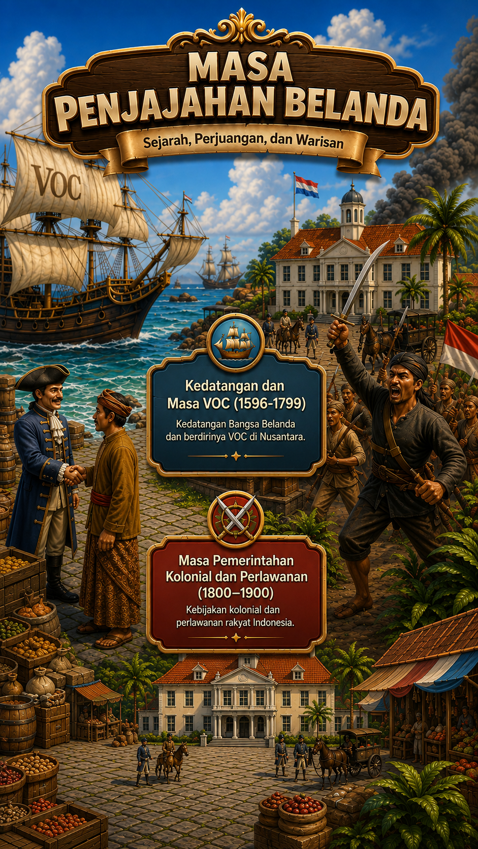 Masa Penjajahan Belanda