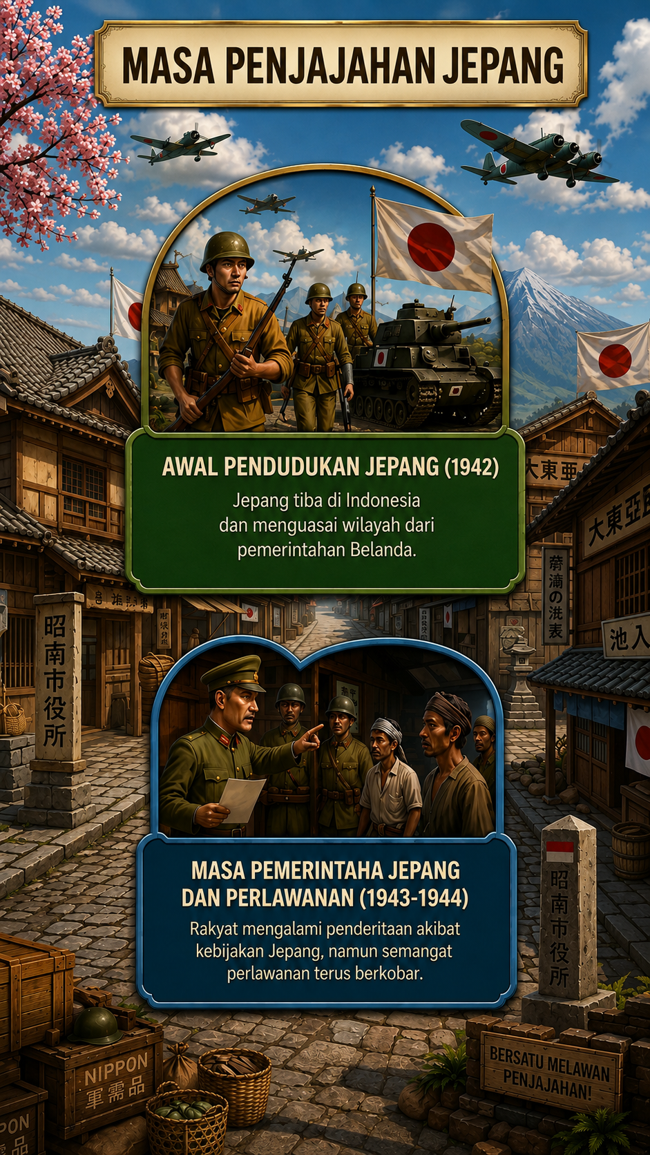 Masa Penjajahan Jepang